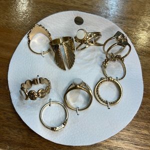 FREE PEOPLE rings♥️